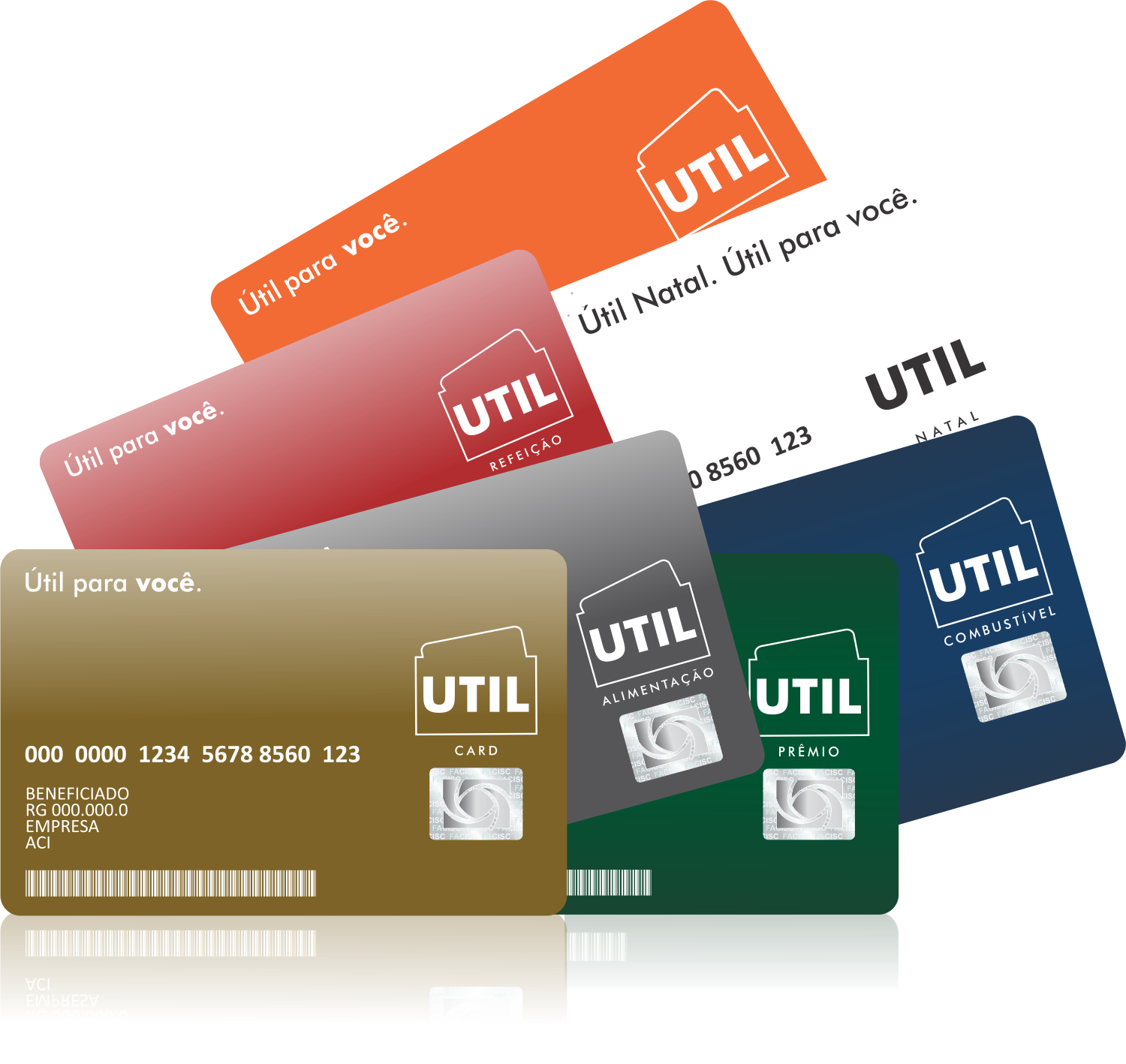 UTIL Card – set cartões vertical